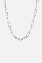 Boa Heren Schakelketting zilverkleurig roestvrij staal - foto 1