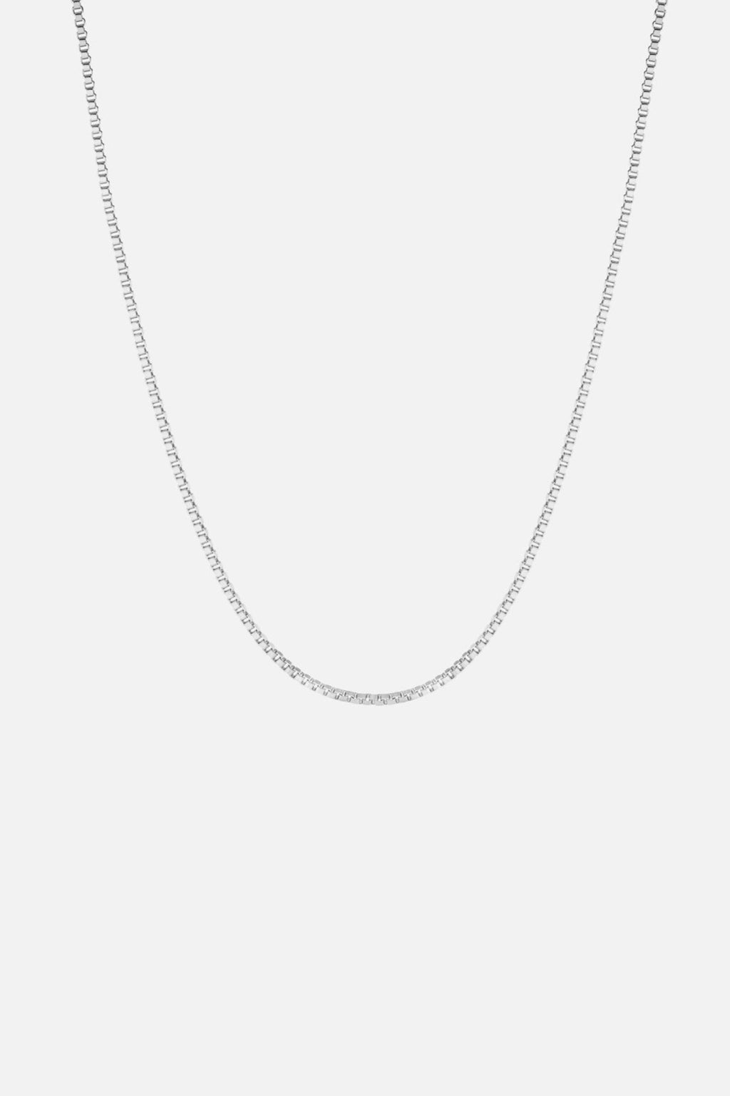 Box 1,5 mm Heren Venetiaanse Ketting zilverkleurig roestvrij staal - foto 1