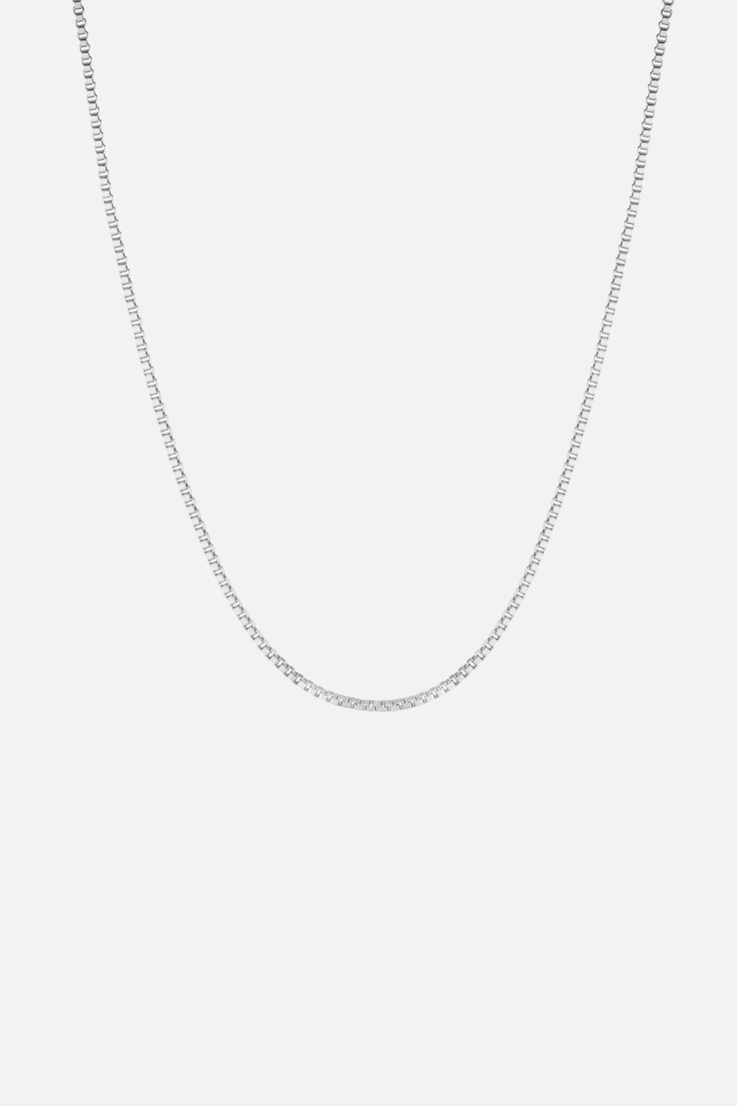 Box 1,5 mm Heren Venetiaanse Ketting zilverkleurig roestvrij staal - foto 1