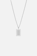 Original Heren Schakelketting zilverkleurig roestvrij staal - foto 1