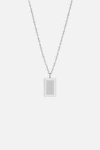 Original Heren Schakelketting zilverkleurig roestvrij staal - foto 1