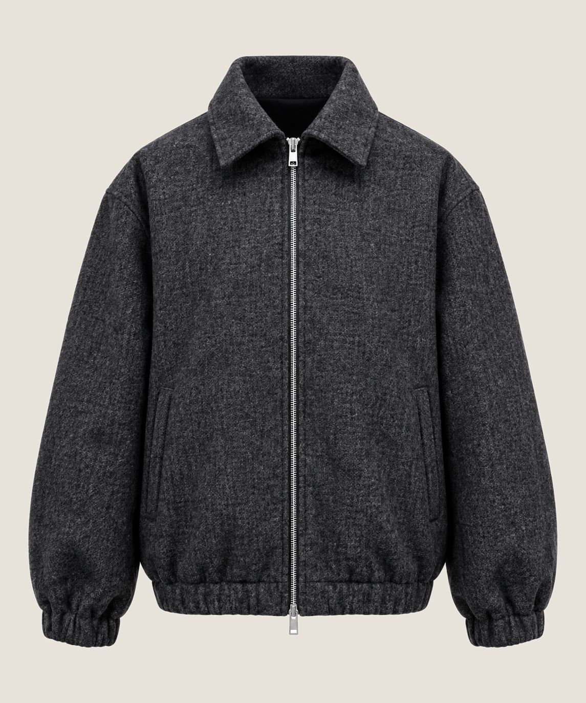 Heren Herfst Winter Bomberjack met Overhemdkraag – afbeelding 2