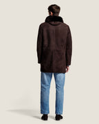 Heren Herfst Winter Capuchonmantel met Rits en Drukknopen – afbeelding 4