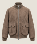 Heren Herfst Winter Casual Jas met Opstaande Kraag en Ribboorden – afbeelding 2