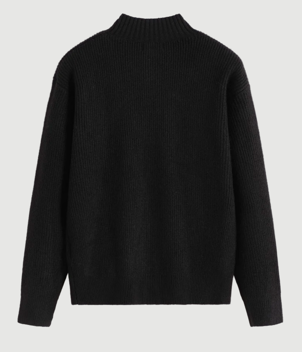 Heren Herfst Winter Fijngebreid Vest met Rits – afbeelding 3