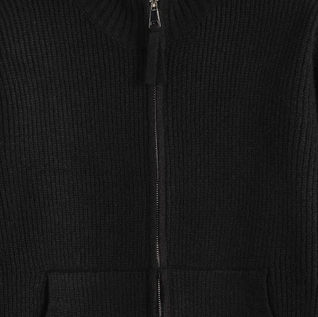 Heren Herfst Winter Fijngebreid Vest met Rits – afbeelding 4