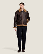 Heren Herfst Winter Gevoerde Mantel met Klassieke Snit – afbeelding 1