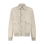 Heren Herfst Winter Jas met Lichte Voering in Taupe