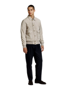 Heren Herfst Winter Jas met Lichte Voering in Taupe – afbeelding 2