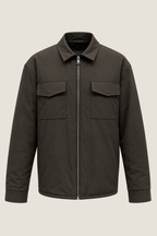 Heren Herfst Winter Jersey Overshirt – afbeelding 2