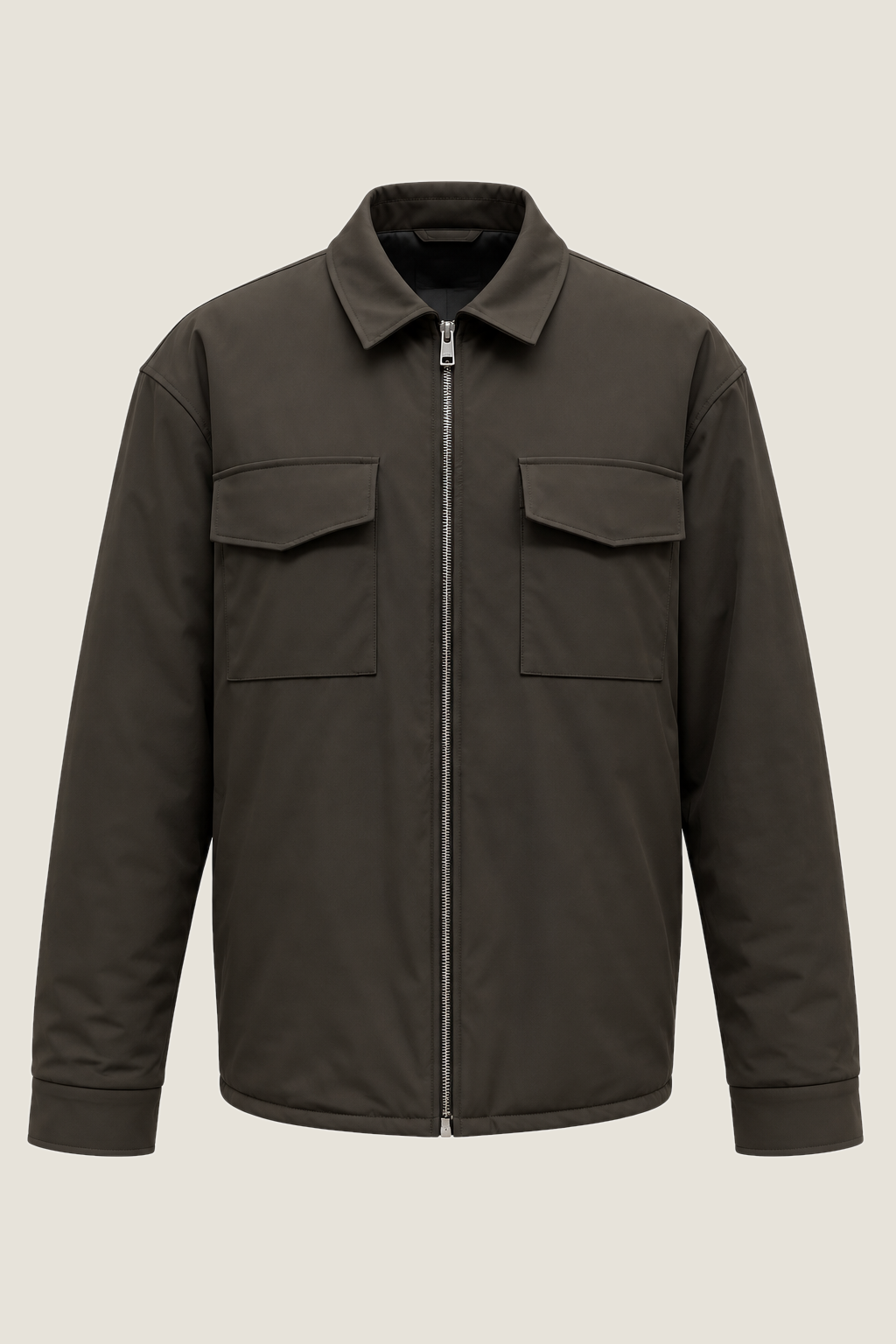 Heren Herfst Winter Jersey Overshirt – afbeelding 2