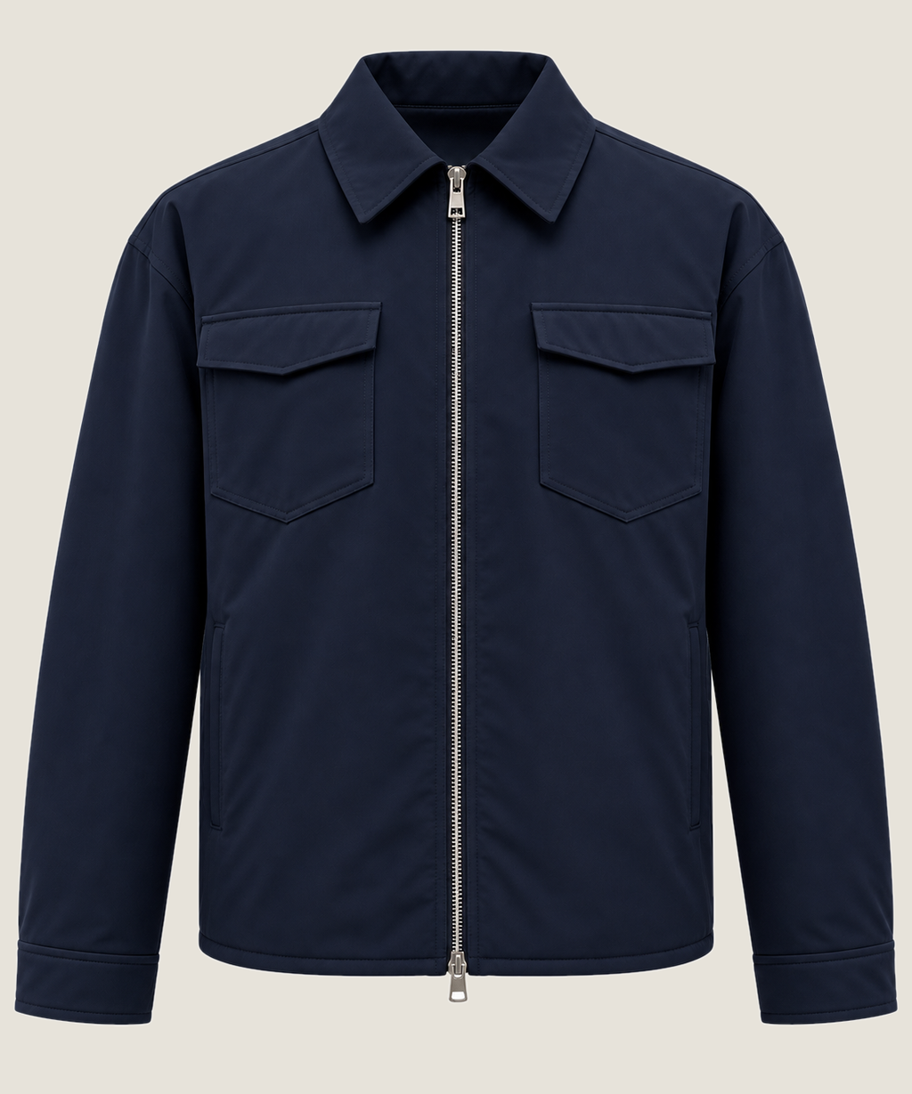 Heren Herfst Winter Jersey Overshirt – afbeelding 8