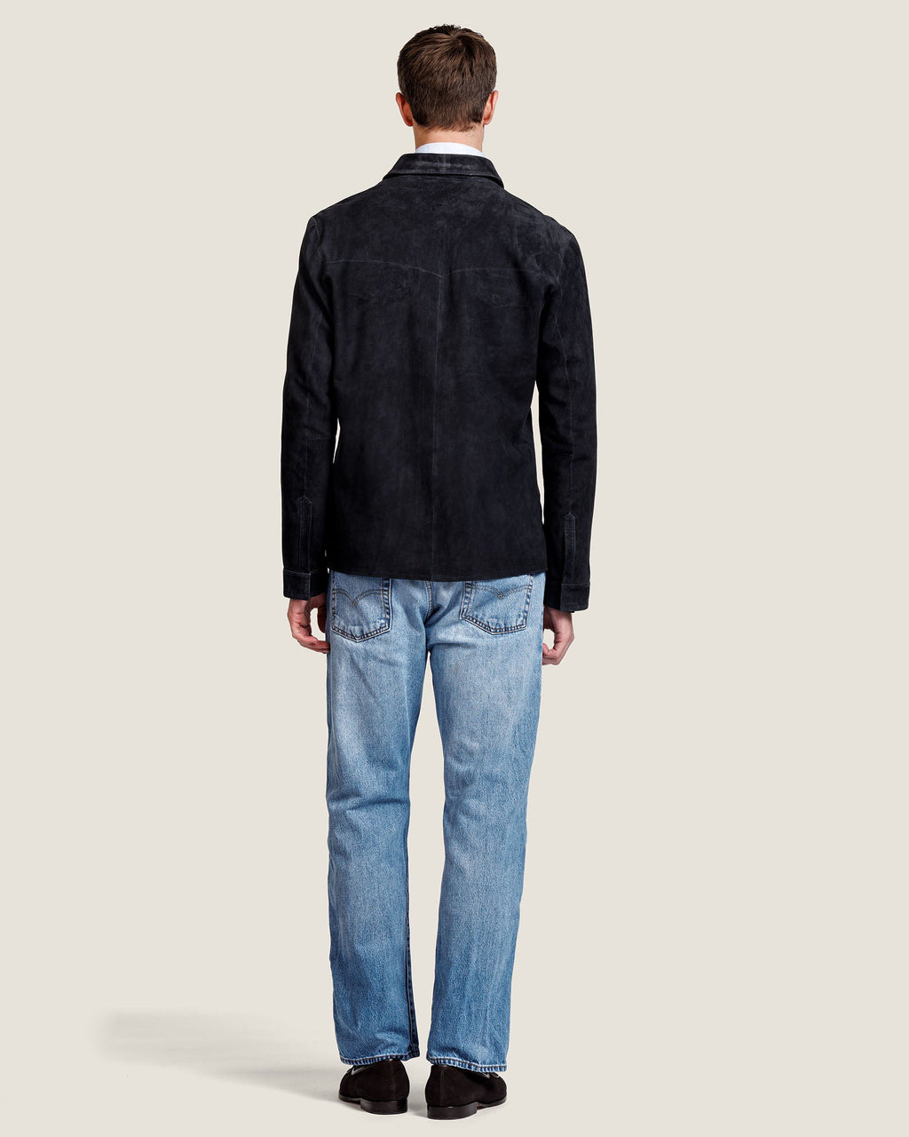 Heren Herfst Winter Overshirt met Elegante Pasvorm – afbeelding 10