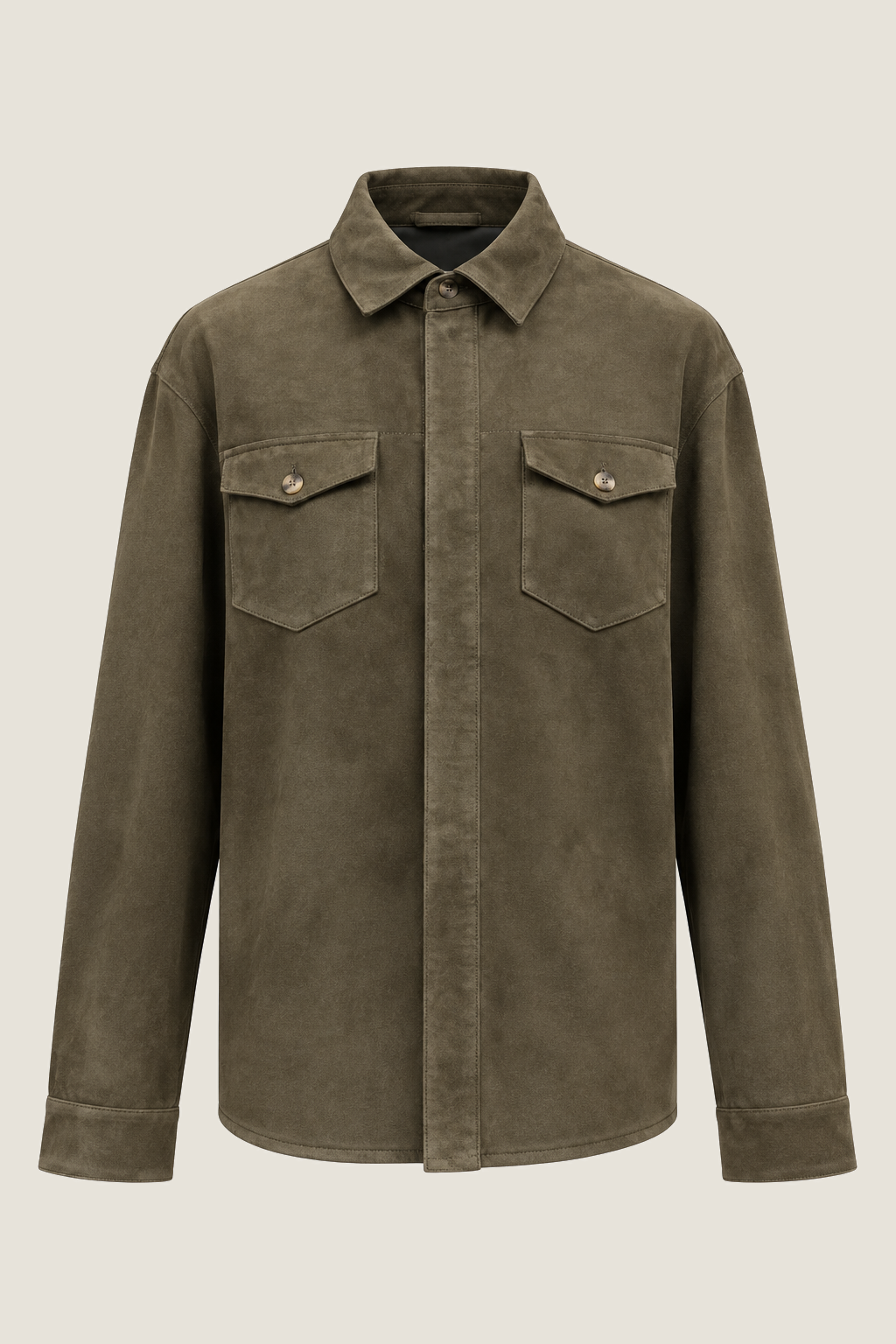 Heren Herfst Winter Overshirt met Elegante Pasvorm – afbeelding 12