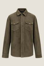 Heren Herfst Winter Overshirt met Elegante Pasvorm – afbeelding 12