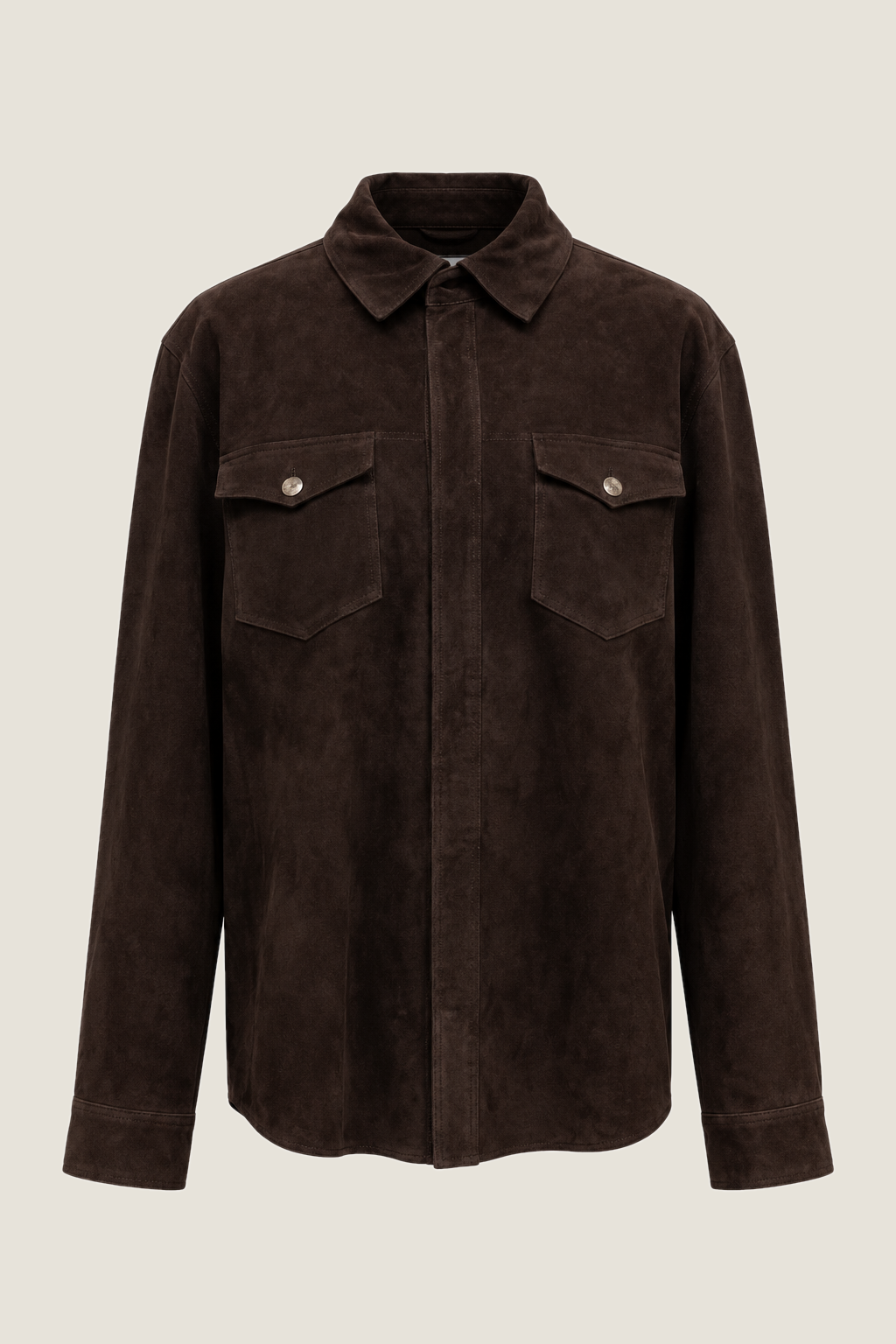 Heren Herfst Winter Overshirt met Elegante Pasvorm – afbeelding 2