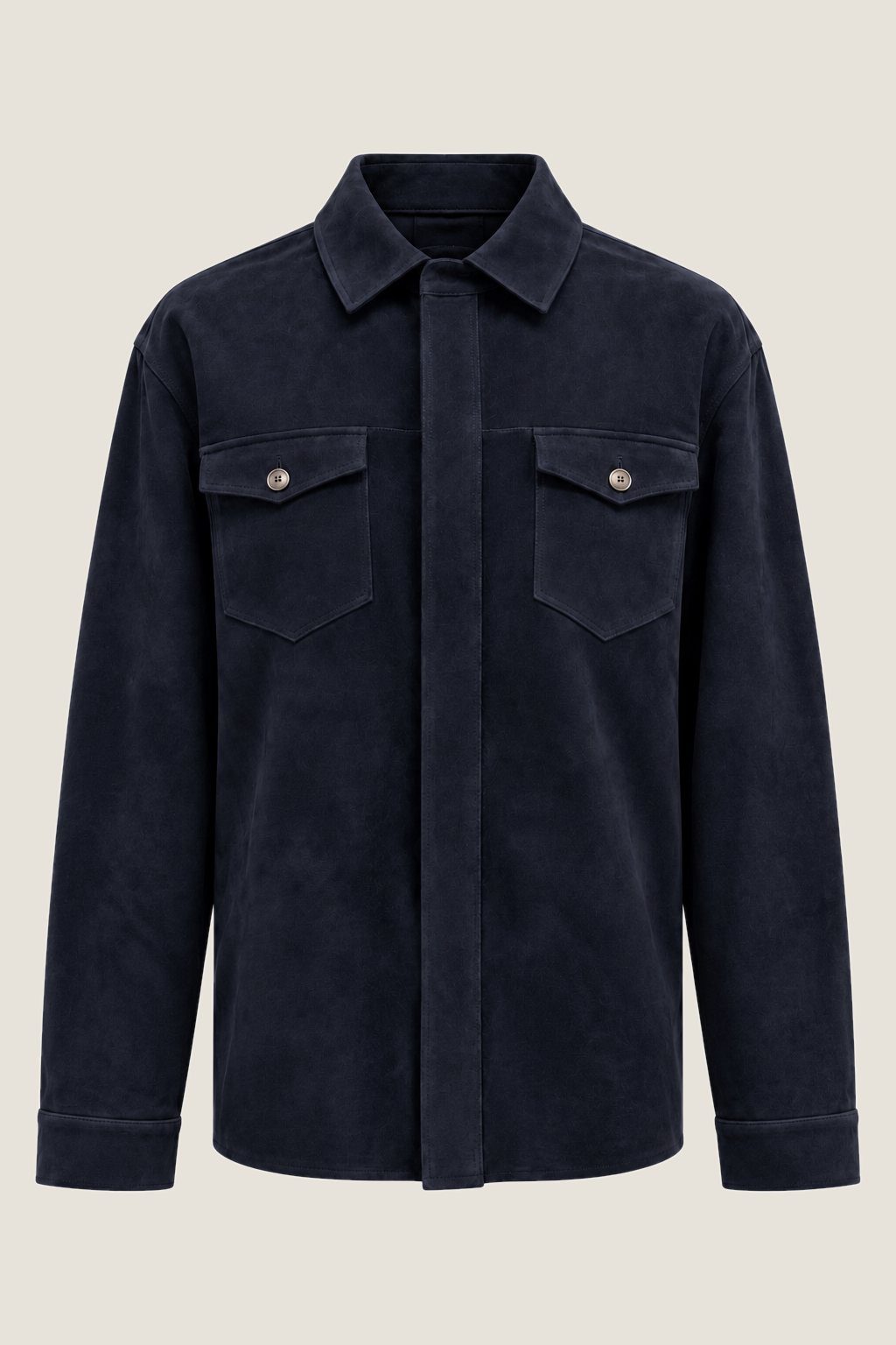 Heren Herfst Winter Overshirt met Elegante Pasvorm – afbeelding 7