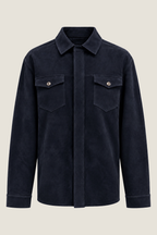 Heren Herfst Winter Overshirt met Elegante Pasvorm – afbeelding 7